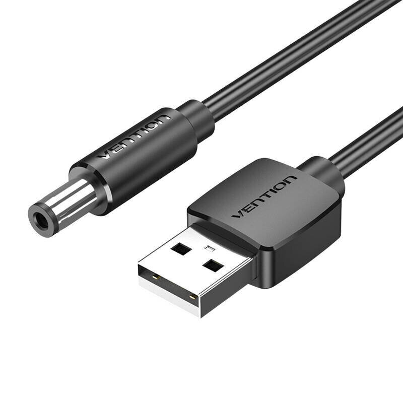 Vention USB/DC 5.5mm, 1.5 m hinta ja tiedot | Kaapelit ja adapterit | hobbyhall.fi