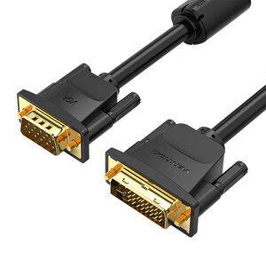 Vention EACBG, DVI(24+5) - VGA, 1.5 m hinta ja tiedot | Kaapelit ja adapterit | hobbyhall.fi