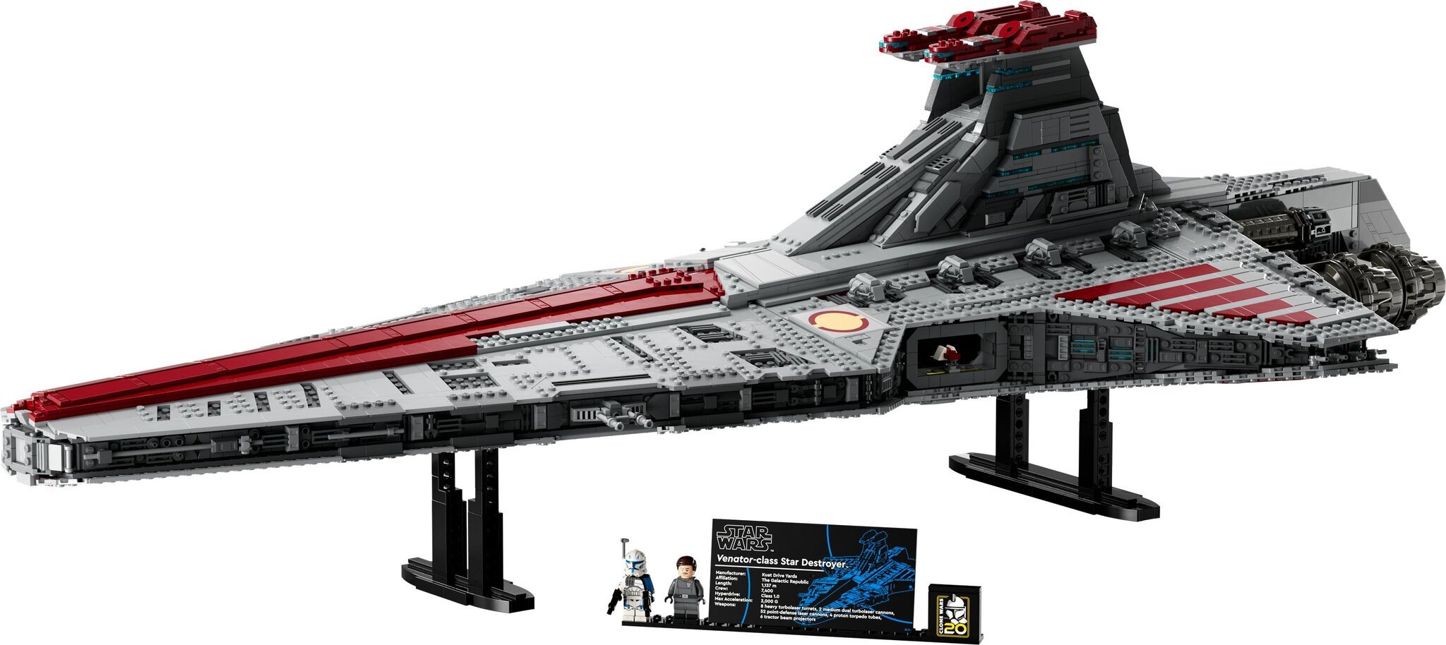 75367 LEGO® Star Wars Venator-luokan tasavallan hyökkäysristeilijä hinta ja tiedot | LEGOT ja rakennuslelut | hobbyhall.fi