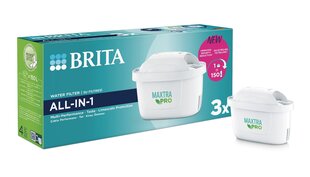 Brita MXpro, 3 kpl hinta ja tiedot | Veden suodatinkannut ja suodattimet | hobbyhall.fi