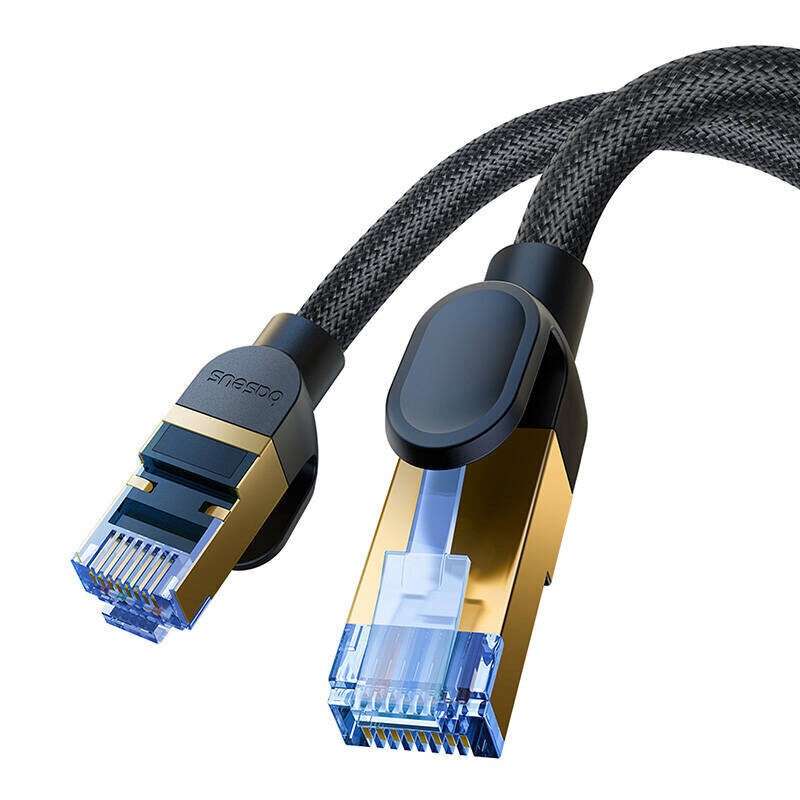 Baseus-verkkokaapeli Punottu cat.7 Ethernet RJ45, 10Gbps, 20m hinta ja tiedot | Kaapelit ja adapterit | hobbyhall.fi