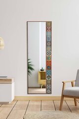 Koristeellinen peili, Asir, 50x148 cm, ruskea/oranssi hinta ja tiedot | Peilit | hobbyhall.fi