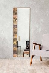 Koristeellinen peili, Asir, 50x152 cm, ruskea hinta ja tiedot | Peilit | hobbyhall.fi