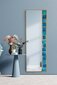 Koristeellinen peili, Asir, 50x148 cm, ruskea/sininen hinta ja tiedot | Peilit | hobbyhall.fi