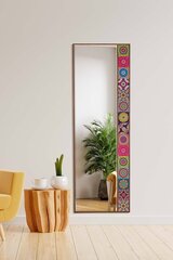 Koristeellinen peili, Asir, 50x152cm, ruskea/vaaleanpunainen hinta ja tiedot | Peilit | hobbyhall.fi