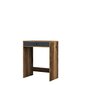 Meikkipöytä, Asir, 70x40x84,7 cm, ruskea/harmaa hinta ja tiedot | Peilipöydät | hobbyhall.fi