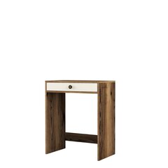 Meikkipöytä, Asir, 70x40x84,7 cm, ruskea/beige hinta ja tiedot | Peilipöydät | hobbyhall.fi