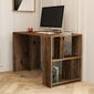 Työpöytä, Asir, 120x75,4x60 cm, ruskea hinta ja tiedot | Tietokonepöydät ja työpöydät | hobbyhall.fi