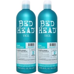 Korjaava sarja hiustenhoitotuotteita Tigi Bed Head Urban Antidotes Recovery: shampoo 750 ml + hoitoaine 750 ml hinta ja tiedot | Shampoot | hobbyhall.fi