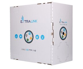 Extralink, F/UTP, 305 m hinta ja tiedot | ExtraLink Kodinkoneet ja kodinelektroniikka | hobbyhall.fi