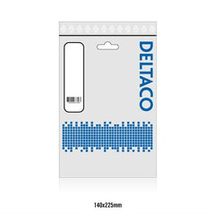 Deltaco USB-210S, USB 2.0, 1m hinta ja tiedot | Kaapelit ja adapterit | hobbyhall.fi