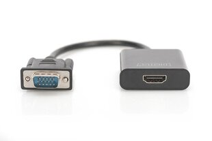 Digitus, HDMI, USB, D-Sub, 15cm hinta ja tiedot | Adapterit | hobbyhall.fi