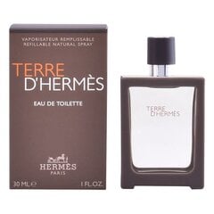 Tuoksu Hermes Terre d'Hermes EDT miehille 30 ml hinta ja tiedot | Hermès Hajuvedet ja kosmetiikka | hobbyhall.fi