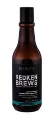 Redken Brews viilentävä shampoo miehille 300 ml hinta ja tiedot | Shampoot | hobbyhall.fi