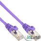 InLine 72511P, RJ45 CAT5e SF/UTP, 1 m hinta ja tiedot | Kaapelit ja adapterit | hobbyhall.fi