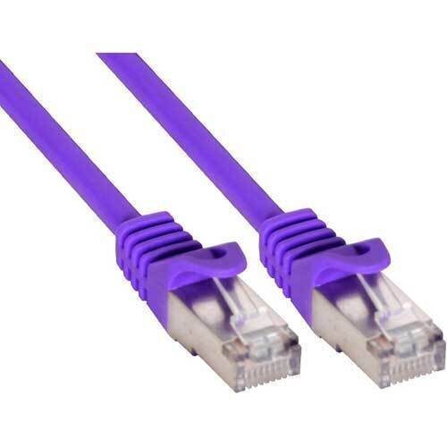 InLine 72511P, RJ45 CAT5e SF/UTP, 1 m hinta ja tiedot | Kaapelit ja adapterit | hobbyhall.fi