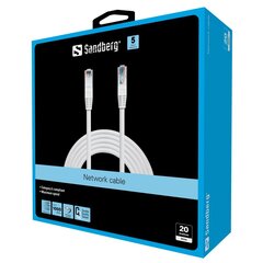 Sandberg Cat6, 20 m hinta ja tiedot | Kaapelit ja adapterit | hobbyhall.fi