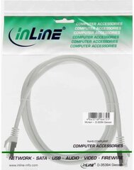 InLine 72550W, RJ45 CAT5e SF/UTP, 0,5 m hinta ja tiedot | Kaapelit ja adapterit | hobbyhall.fi