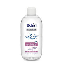 Pehmentävä ja puhdistava misellivesi kuivalle ja herkälle iholle Astrid Soft Skin, 200 ml hinta ja tiedot | Kasvojen puhdistusaineet | hobbyhall.fi