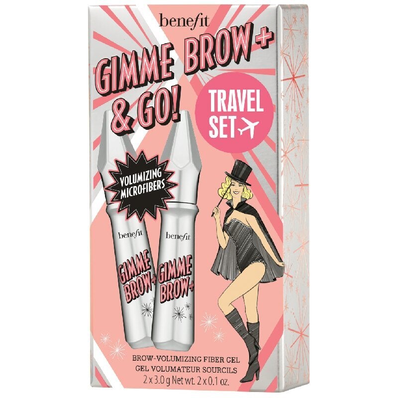 Geelimäinen kulmavärisetti Benefit Gimme Brow & Go 03 Medium, 2 x 3 g hinta ja tiedot | Kulmavärit ja kulmakynät | hobbyhall.fi