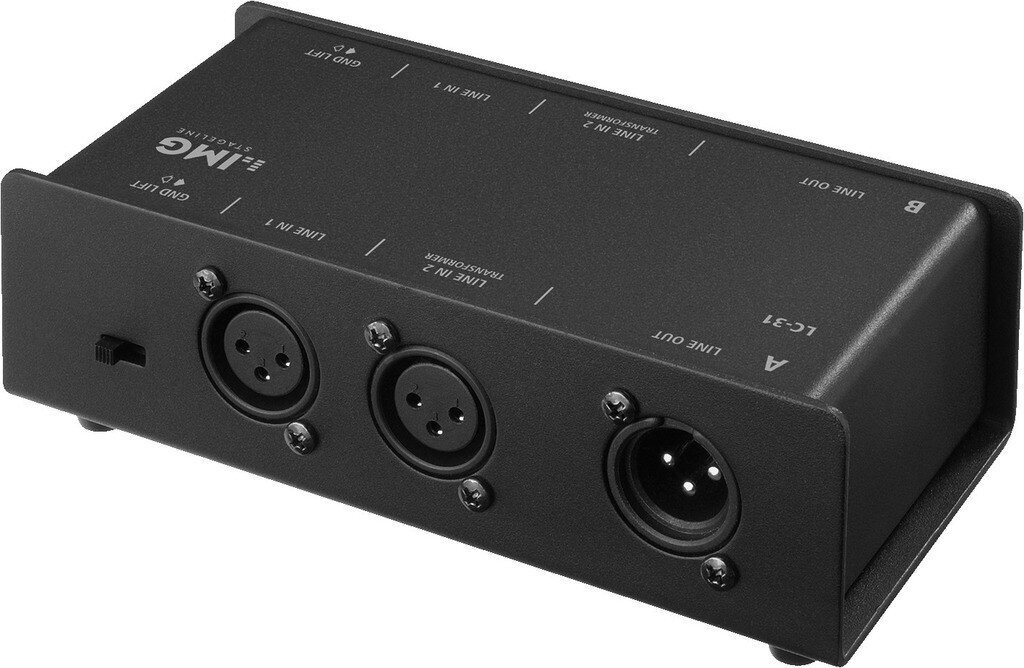Audio filter - DI BOX IMG Stageline LC-31 hinta ja tiedot | Soittimien lisätarvikkeet | hobbyhall.fi