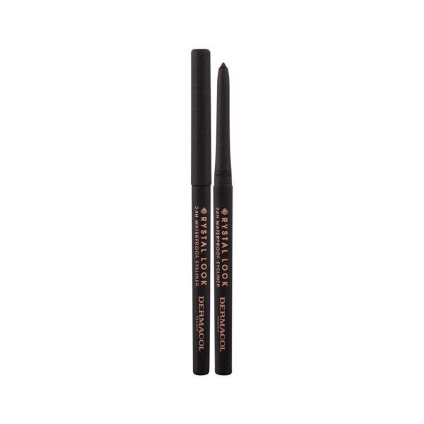 Eyeliner Dermacol Crystal Look Waterproof, 3 g hinta ja tiedot | Silmämeikit | hobbyhall.fi