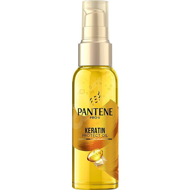 Palauttava öljy vaurioituneille hiuksille, Pantene Keratin, 100 ml hinta ja tiedot | Naamiot, öljyt ja seerumit | hobbyhall.fi