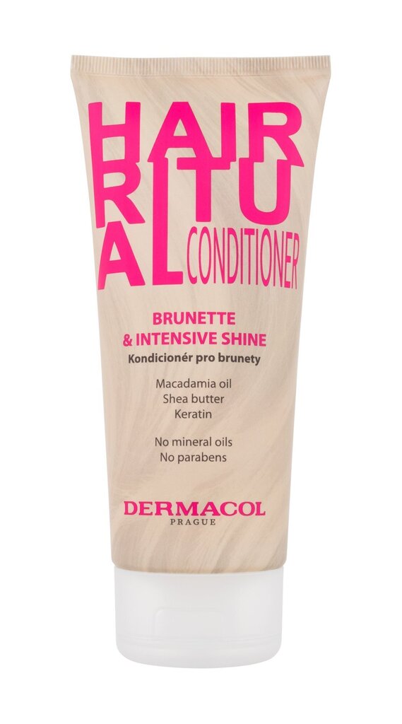 Hiustenhoitoaine Dermacol Hair Ritual Brunette & Intensive Shine, 200 ml hinta ja tiedot | Hoitoaineet | hobbyhall.fi