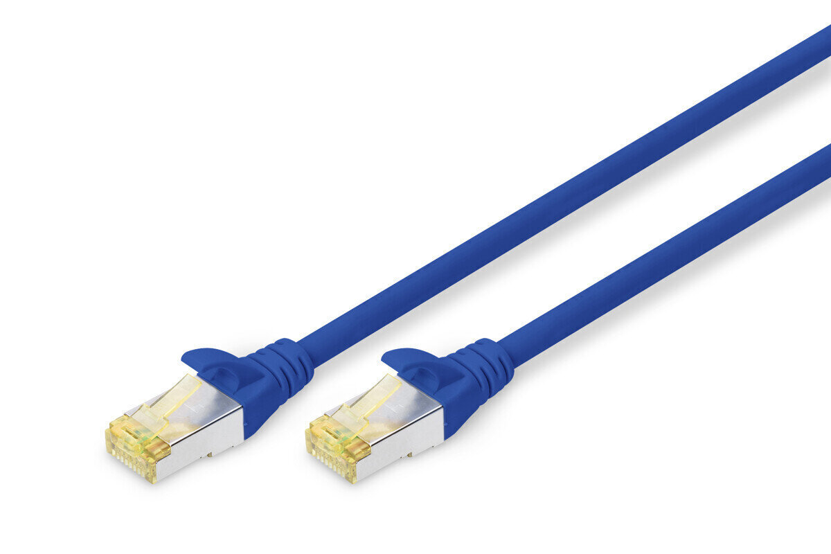 Digitus RJ45-verkkokaapeli Cat 6A, 0,25 m hinta ja tiedot | Kaapelit ja adapterit | hobbyhall.fi