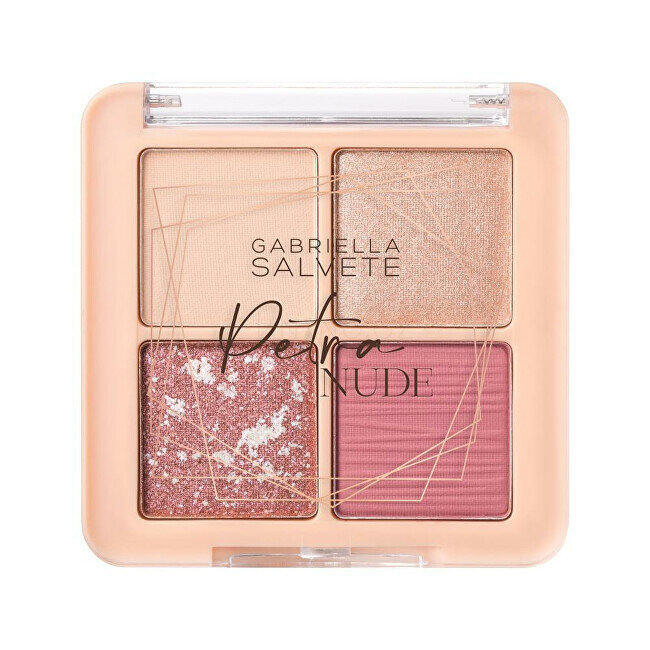 Luomiväripaletti Petra Nude (Eyeshadow Palette Slip Dress) 7g hinta ja tiedot | Silmämeikit | hobbyhall.fi