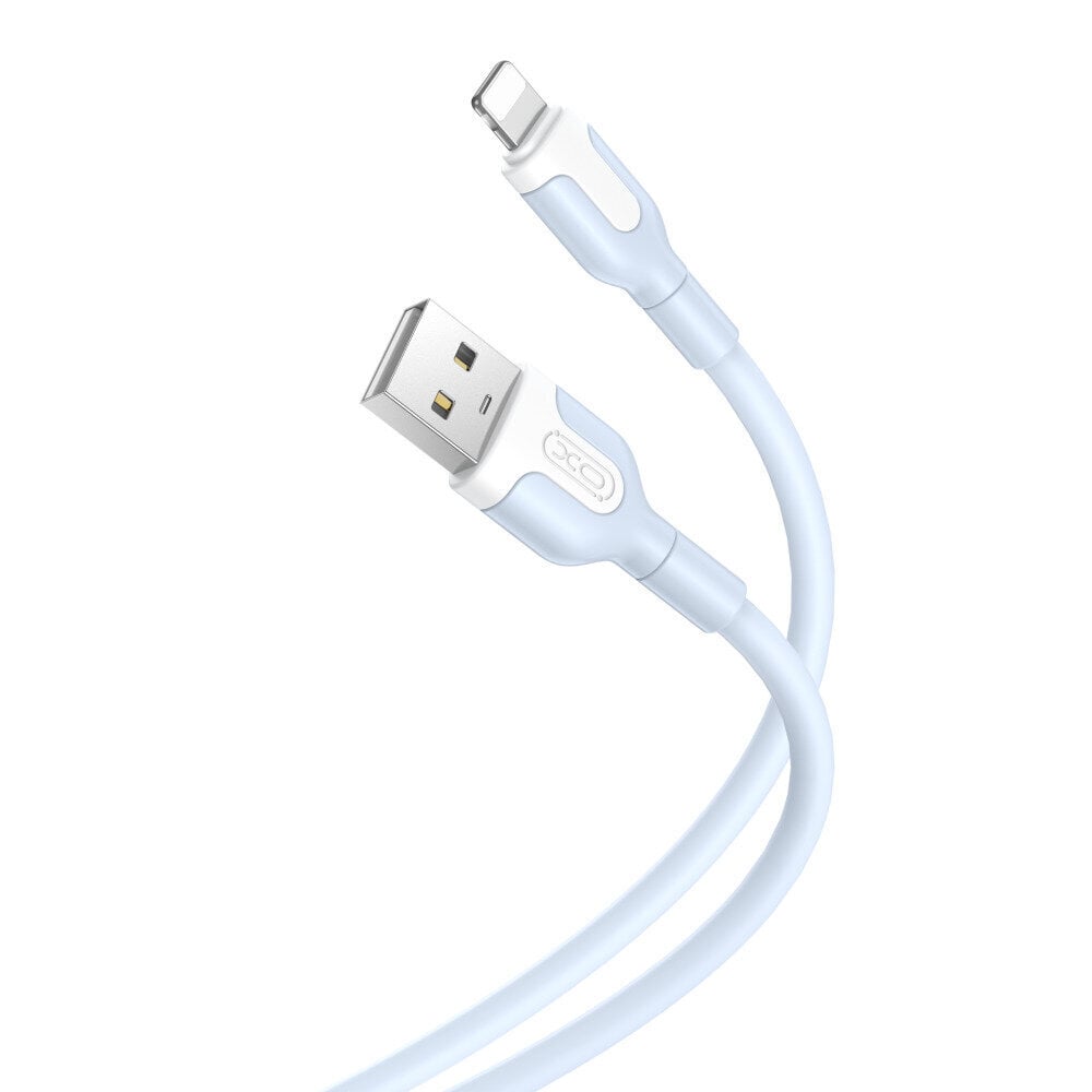 Kaapeli XO NB212 USB-Lightning 1.0 m 2.1A sininen hinta ja tiedot | Kaapelit ja adapterit | hobbyhall.fi