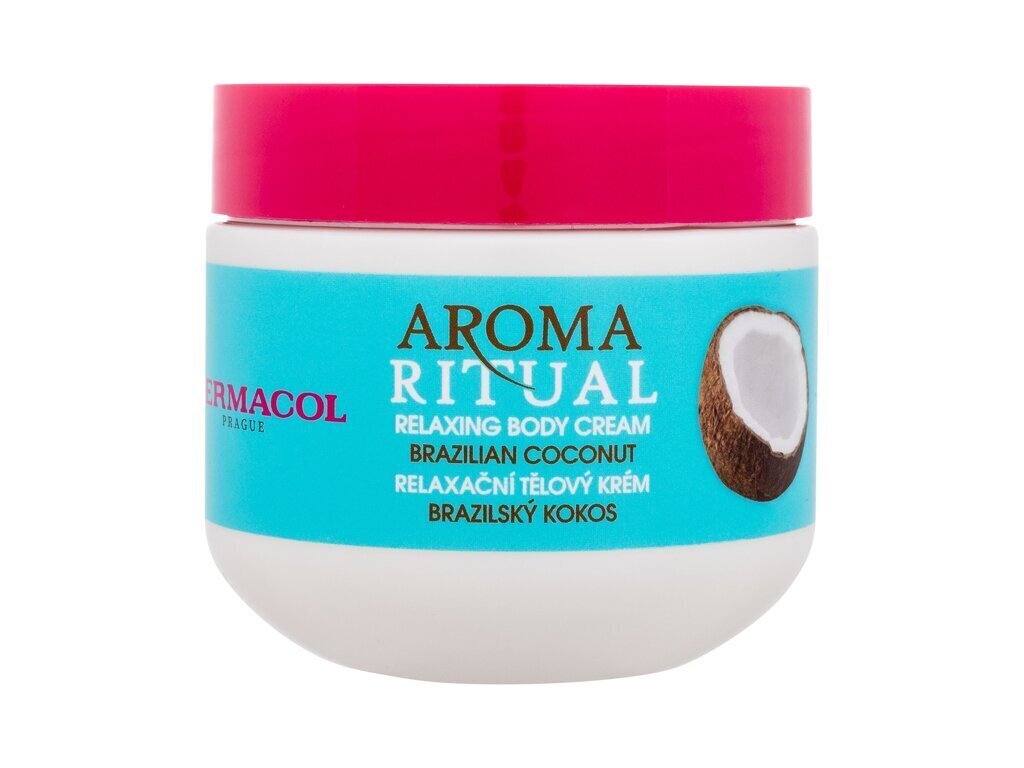 Kosteuttava vartalovoide Dermacol Aroma Ritual Brazilian Coconut, 300 g hinta ja tiedot | Vartalovoiteet ja -emulsiot | hobbyhall.fi