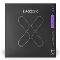 Kielet akustiselle kitaralle D'Addario XTABR1152 hinta ja tiedot | Soittimien lisätarvikkeet | hobbyhall.fi