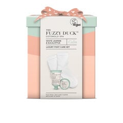 Jalkojenhoitolahjasetti Baylis & Harding The Fuzzy Duck Cotswold Spa Luxury Foot Care: jalkaliotuskiteet 50 g + jalkavoide 50 ml + sukat hinta ja tiedot | Vartalovoiteet ja -emulsiot | hobbyhall.fi