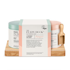 Lahjasetti naisille Baylis & Harding The Fuzzy Duck Cotswold Spa A Moment of Calm: kylpykristallit 400g + vartalovoi 400g + puukauha hinta ja tiedot | Vartalovoiteet ja -emulsiot | hobbyhall.fi