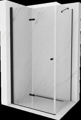 Suihkukaappi Mexen Lima, musta, 100 x 80 cm hinta ja tiedot | Suihkukaapit ja suihkunurkat | hobbyhall.fi