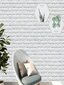 3D itseliimautuvat seinäpaneelit, 10 kpl hinta ja tiedot | Tapetit | hobbyhall.fi