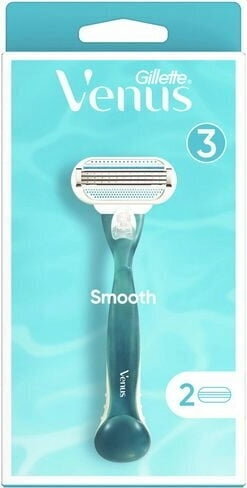 Razor Gillette Venus Smooth pohja + 2 terää hinta ja tiedot | Parranajo ja karvanpoisto | hobbyhall.fi