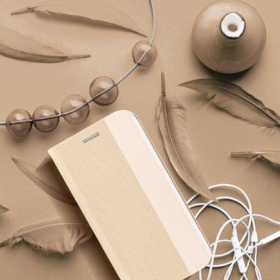 Puhelimen suojakotelo Sensitive Book mallille Huawei P Smart 2021, kultainen hinta ja tiedot | Puhelimen kuoret ja kotelot | hobbyhall.fi