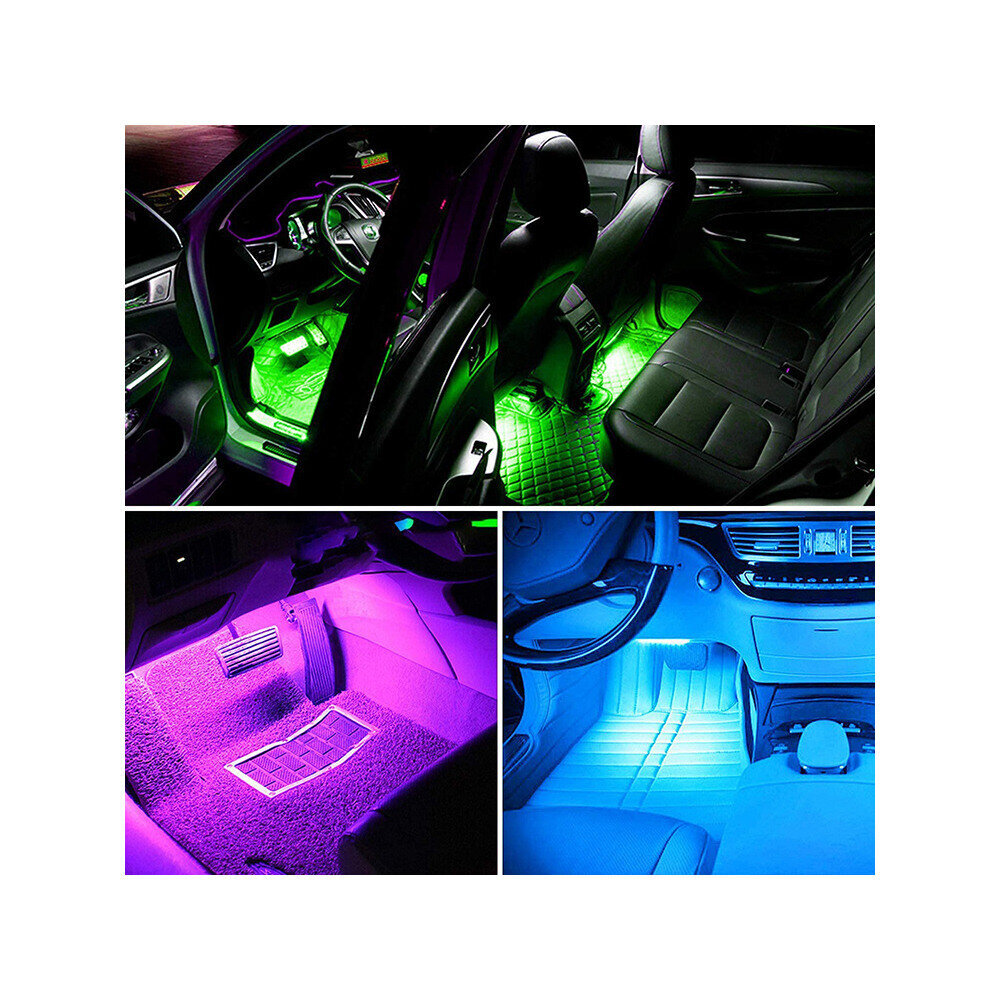 Auton sisätilan RGB LED-valo, Verk Group hinta ja tiedot | Lisätarvikkeet autoiluun | hobbyhall.fi