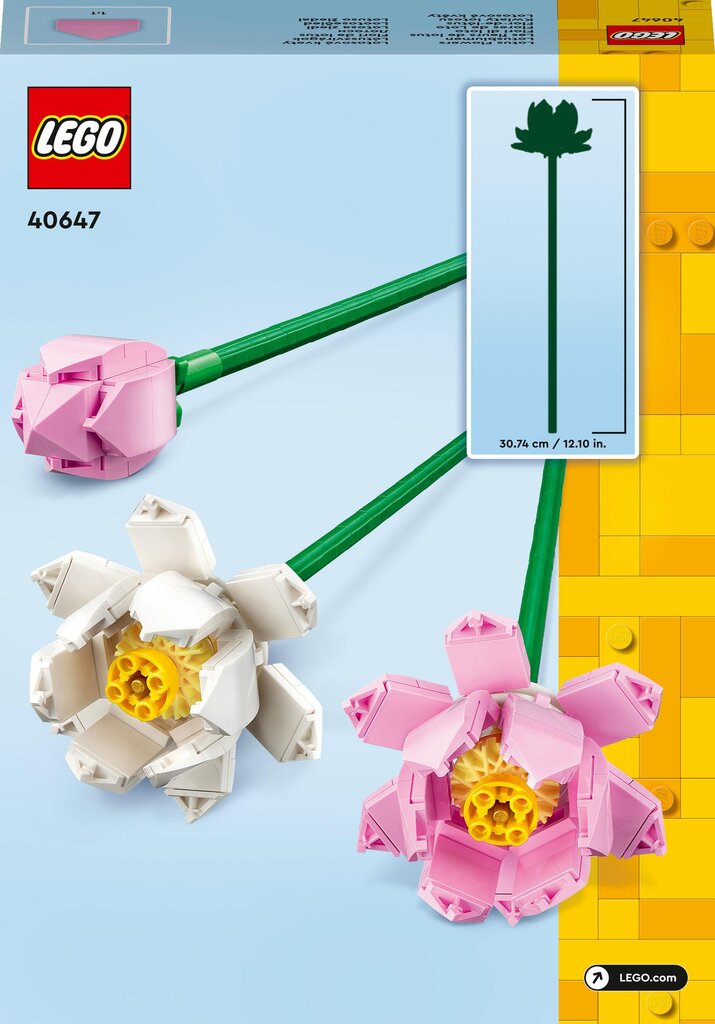 40647 LEGO® Iconic Lootuskukat hinta ja tiedot | LEGOT ja rakennuslelut | hobbyhall.fi