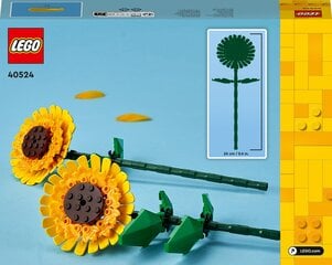 40524 LEGO® Iconic Auringonkukka hinta ja tiedot | LEGOT ja rakennuslelut | hobbyhall.fi