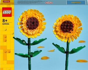 40524 LEGO® Iconic Auringonkukka hinta ja tiedot | LEGOT ja rakennuslelut | hobbyhall.fi