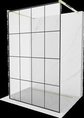 Suihkukaappi Mexen Kyoto, kultainen, 130 x 200 cm hinta ja tiedot | Suihkuseinät ja -ovet | hobbyhall.fi