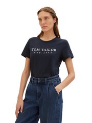 Tom Tailor naisten t-paita, laivastonsininen hinta ja tiedot | Naisten T-paidat | hobbyhall.fi