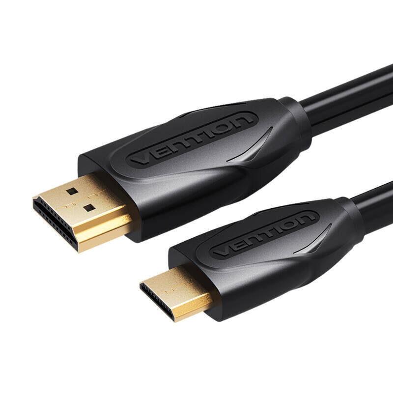 Vention VAA-D02-B200, Micro HDMI, 2 m hinta ja tiedot | Kaapelit ja adapterit | hobbyhall.fi