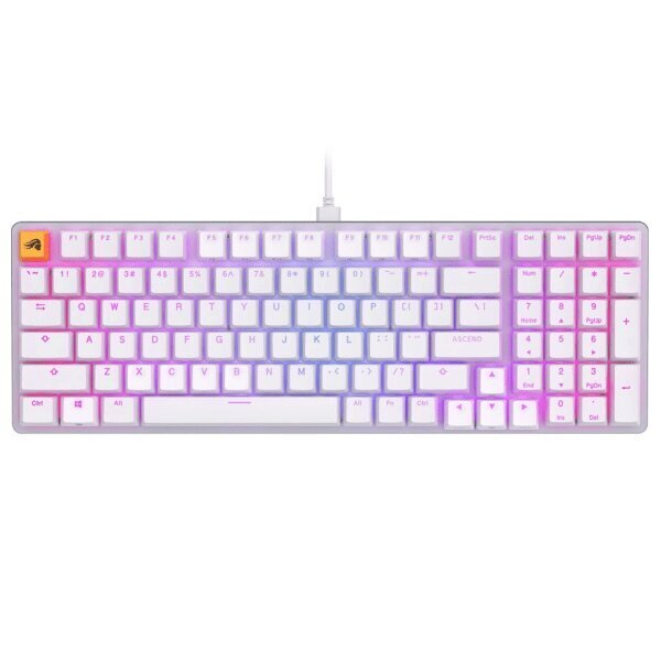 Glorious PC Gaming Race GMMK 2 Full-Size96% Fox Switches White US hinta ja tiedot | Näppäimistöt | hobbyhall.fi