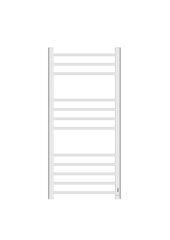 Sähkökäyttöinen pyyhekuivain RADYAL LILY-D 1000C White, 500x1000 mm, 175 W hinta ja tiedot | Kylpyhuoneen patterit ja pyyhekuivaimet | hobbyhall.fi