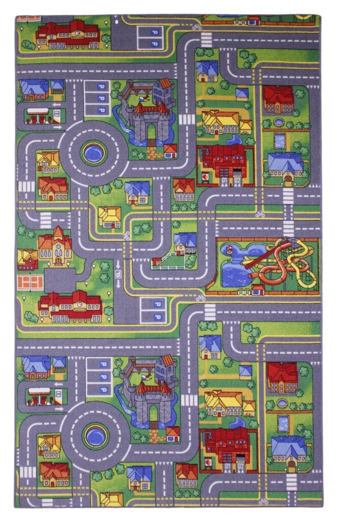 AW Rugs lastenhuoneen matto Playcity 95x200 cm hinta ja tiedot | Isot matot | hobbyhall.fi