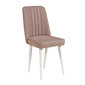Työkalu Asir, 46x85x46cm, vaaleanpunainen/valkoinen hinta ja tiedot | Ruokapöydän tuolit | hobbyhall.fi